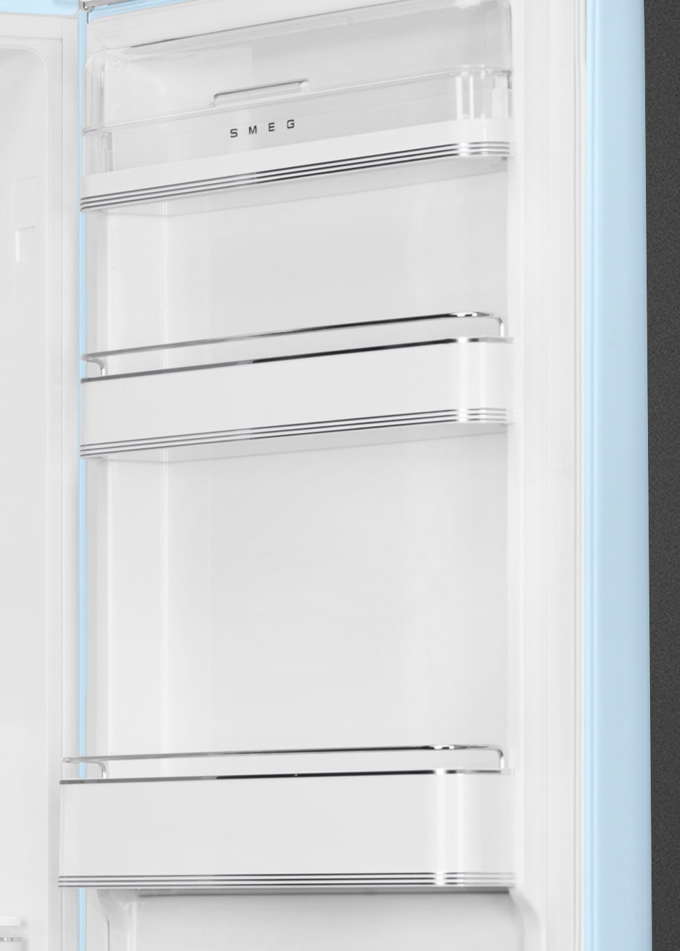 Smeg FAB 32 50’S Style Retro Refrigerator, Right Hand - Pastel Blue FAB32RPB5AU