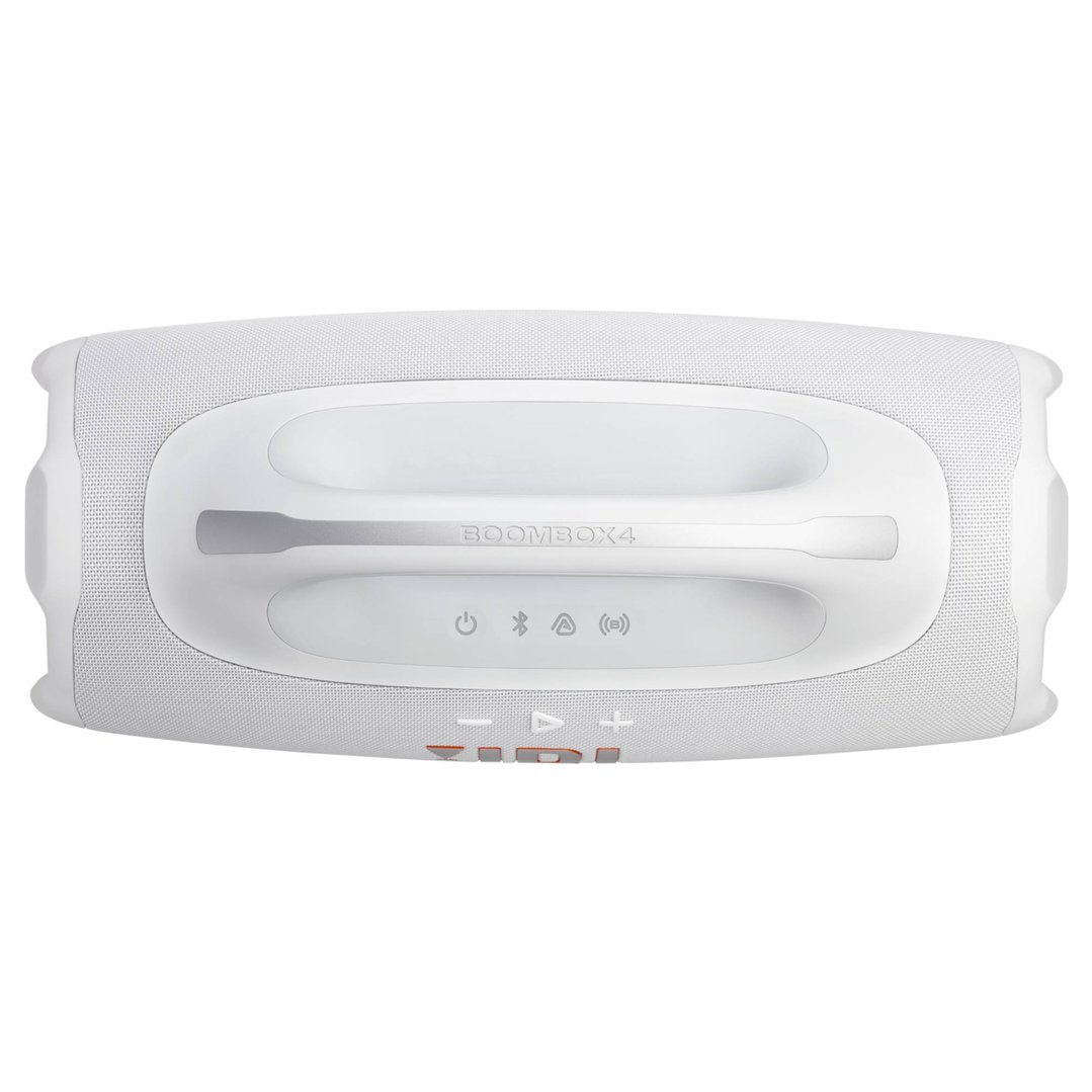JBL Boombox 4 Portable Speaker - White JBLBOOMBOX4WHTAS