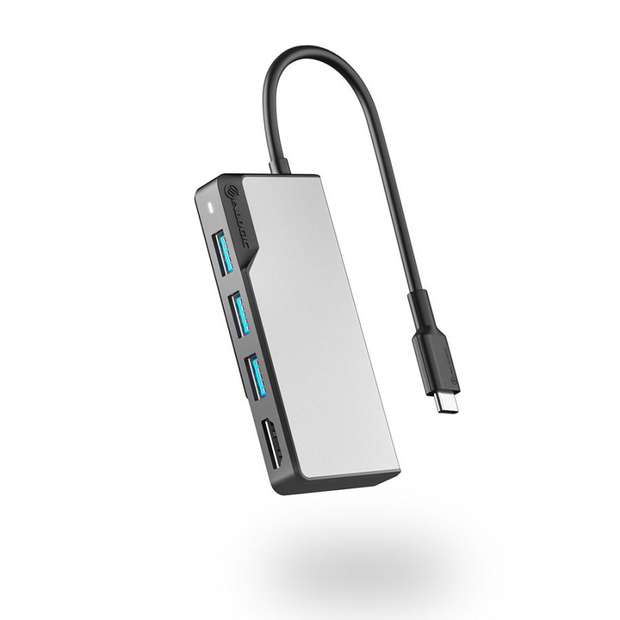 Alogic USB-C Fusion CORE 5-in-1 Hub V2 UCFUHDV2-SGR