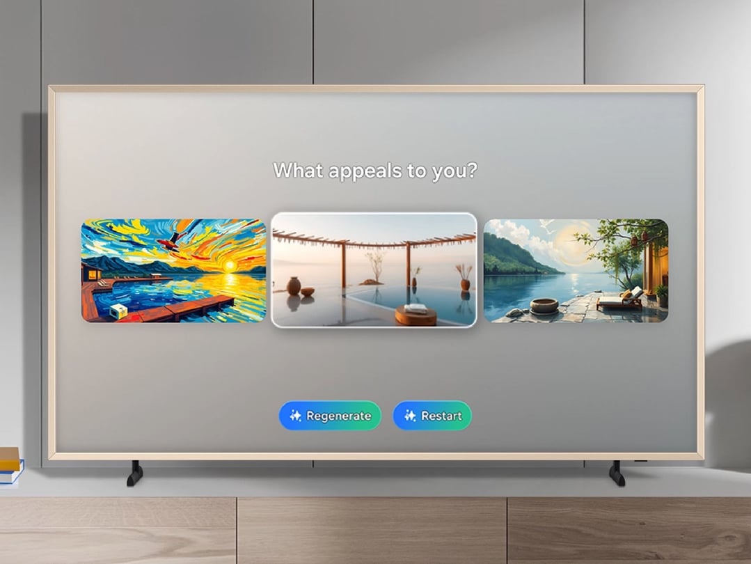 Samsung 43" The Frame QLED 4K Smart TV - Wired 2025 QA43LS03FAWXXY