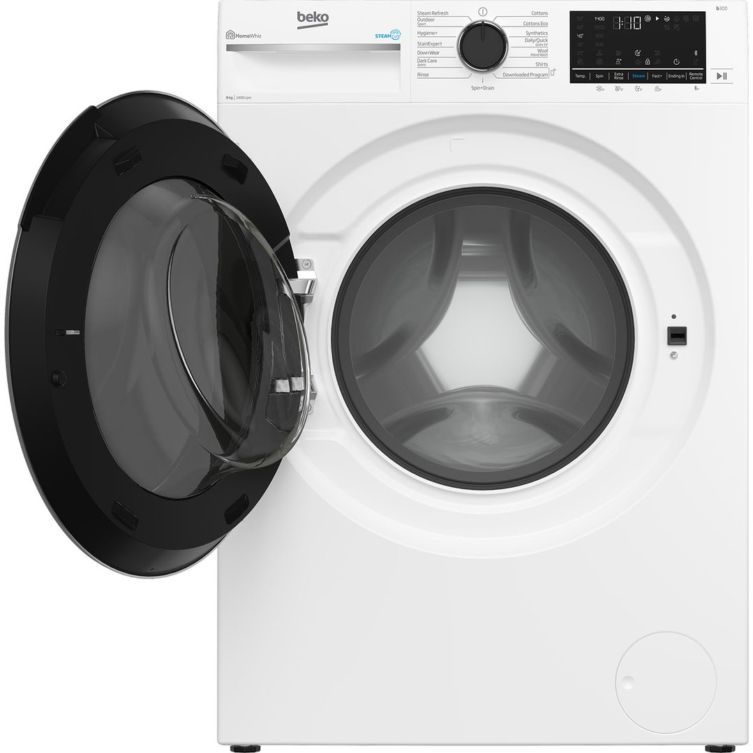 Beko 8 kg Washing Machine with SteamCure & Bluetooth Connection