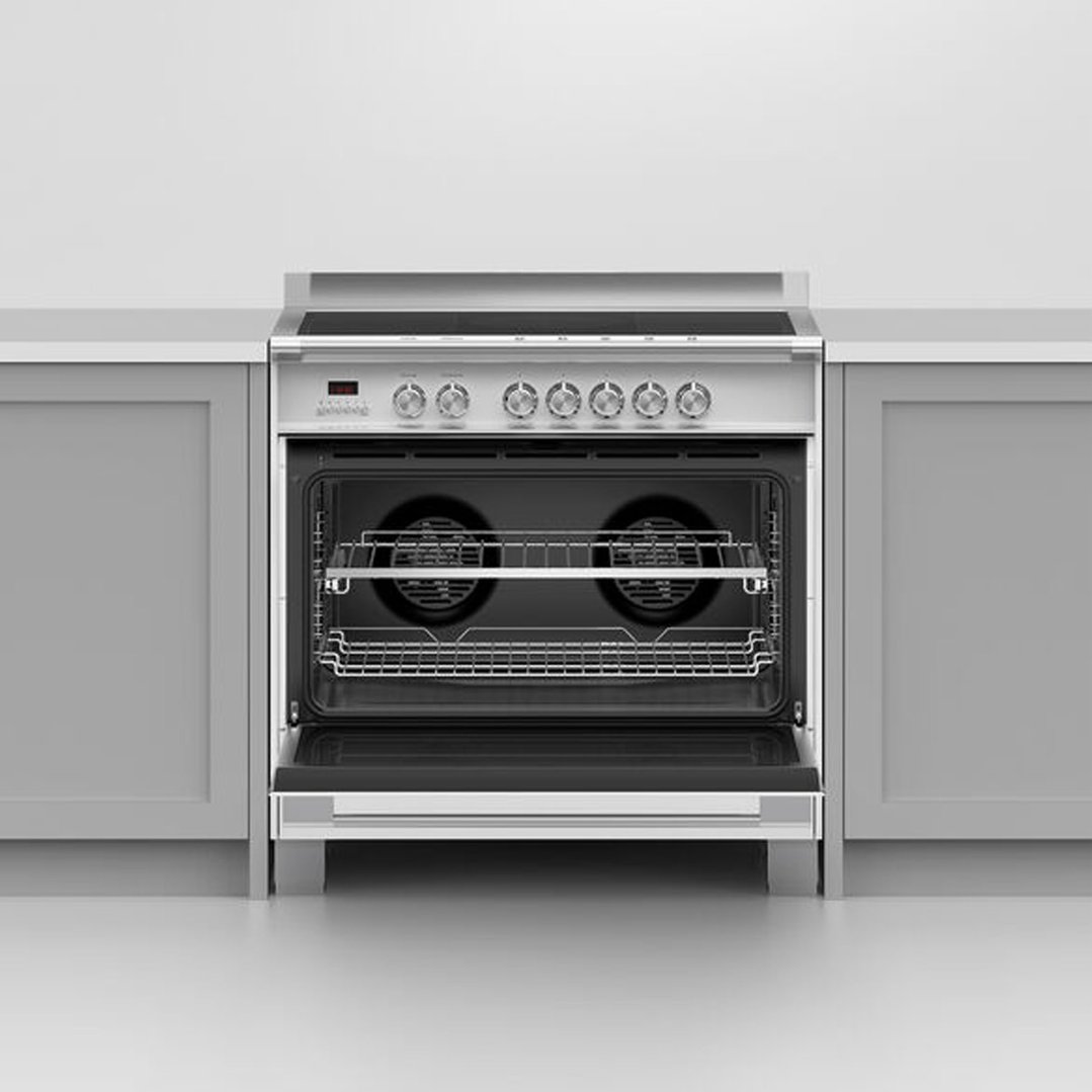 Fisher & Paykel 90cm Series 7 Classic 5 Zone Induction Cooker, 2 SmartZones OR90SCI4W1