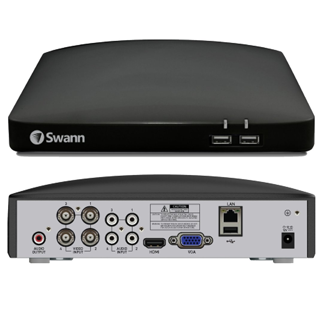 Swann 4 Camera 4 Channel 1080p Full HD DVR Spotlight Security System SWDVK-446804WL