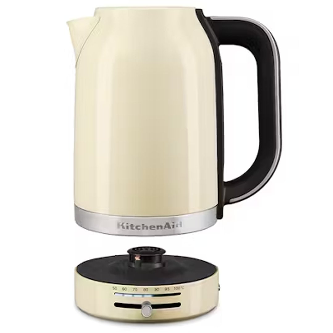 Kitchenaid 1.7L Variable Temperature Electric Kettle Almond Cream 5KEK1701AAC