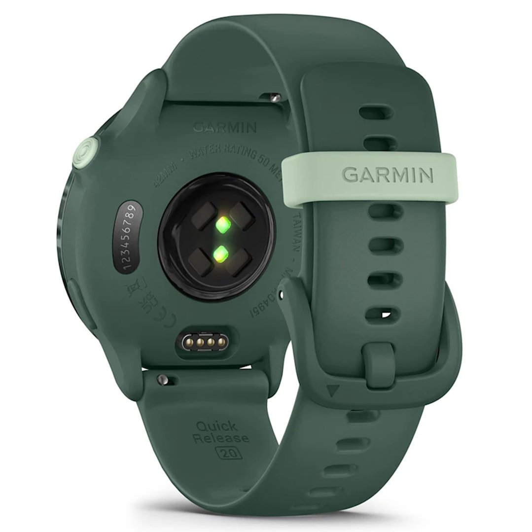 Garmin vívoactive® 6 Metallic Jasper Green with Jasper Green Band 010-02985-02
