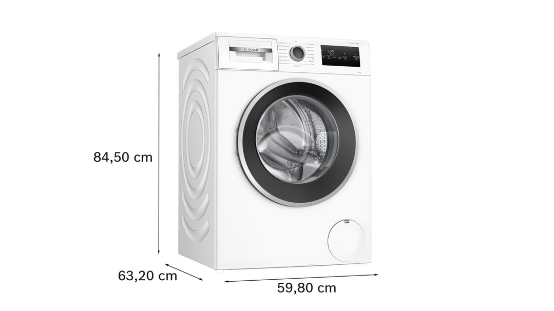 Bosch 8kg Series 4 Front Loader Washing Machine White WAN28288AU