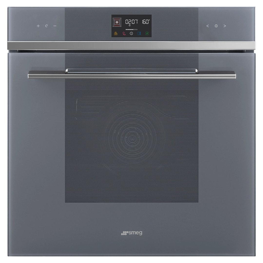 Smeg 60cm Linea Pyrolytic Oven Silver SOPA6102TS