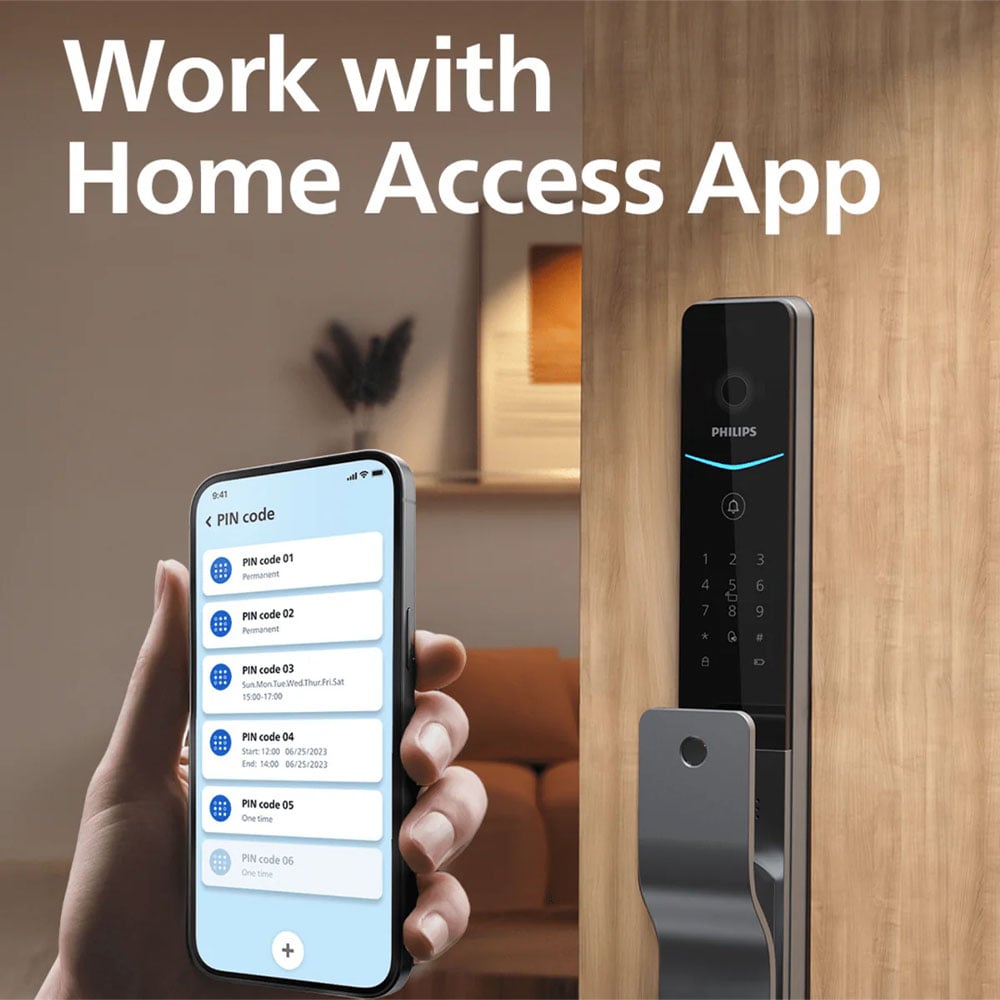 Philips Palm Vein Smart Door Lock DDL720-MVP-17HWS