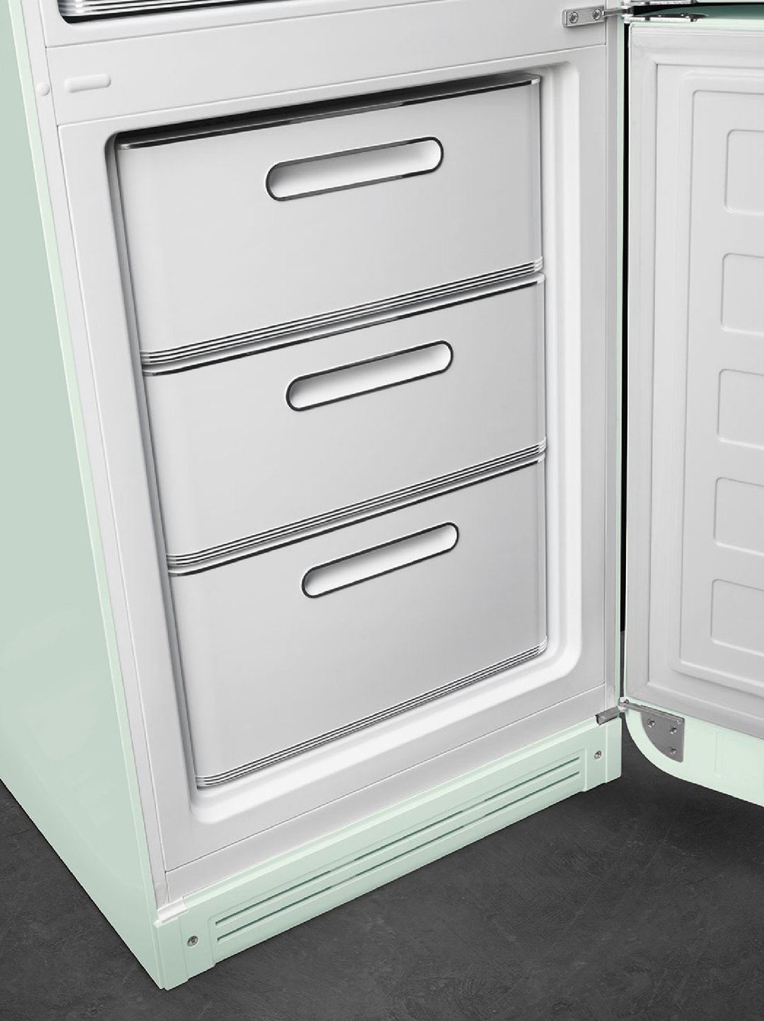 Smeg FAB 32 50’S Style Retro Refrigerator, Right Hand - Pastel Green FAB32RPG5AU