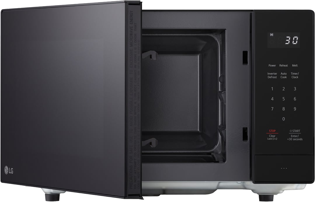 LG 32L, 1200W, Inverter Flatbed Microwave, Black MF3226PBS