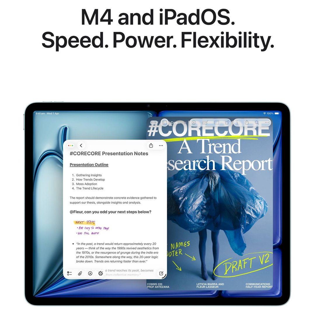 Apple iPad Air 13" M4 Wi-Fi + Cellular 128GB Blue MH9E4X/A