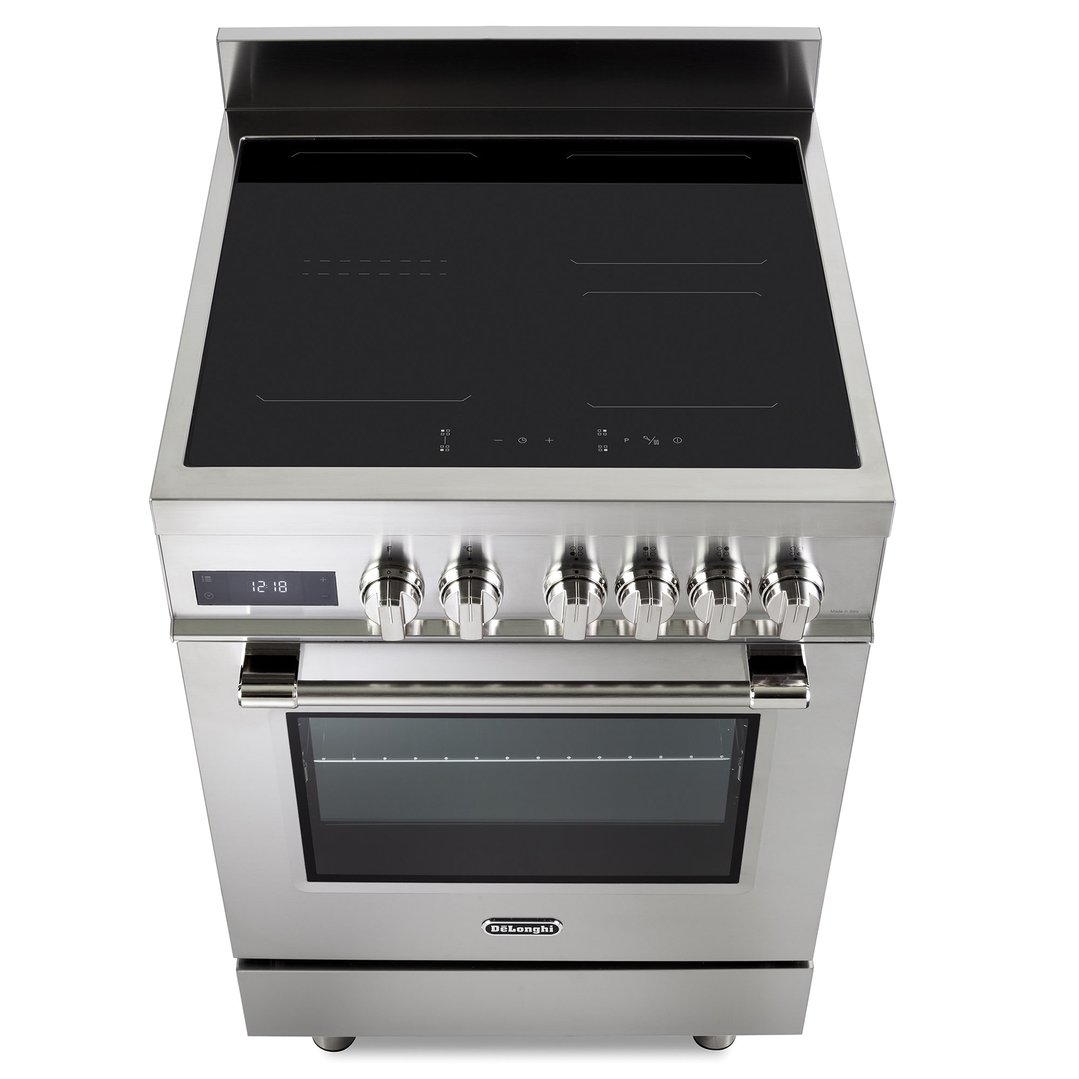 Delonghi 60cm Freestanding Deluxe Induction Cooker - Stainless Steel PRO66MXLIN