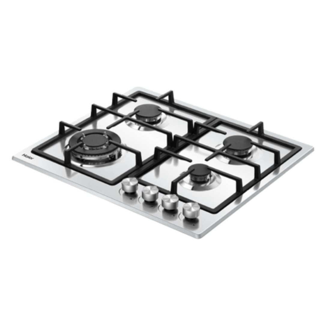Haier 60cm 300 Series Gas Cooktop, 4 Burner Stainless Steel HCG604WFCX3