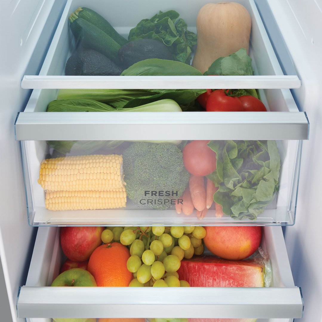 Westinghouse 624L Side by Side Fridge, Silver WSE6200SB