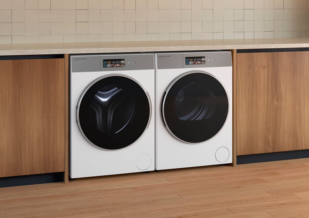 Fisher & Paykel 10kg Series 9 Contemporary Heat Pump Dryer - White DH1060T5