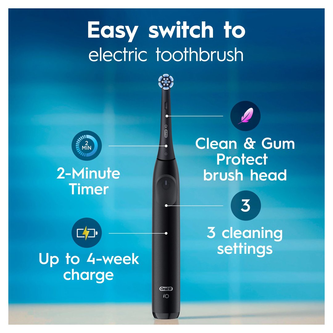Oral-B iO Series 2 Electric Toothbrush - Black IO2BLACK