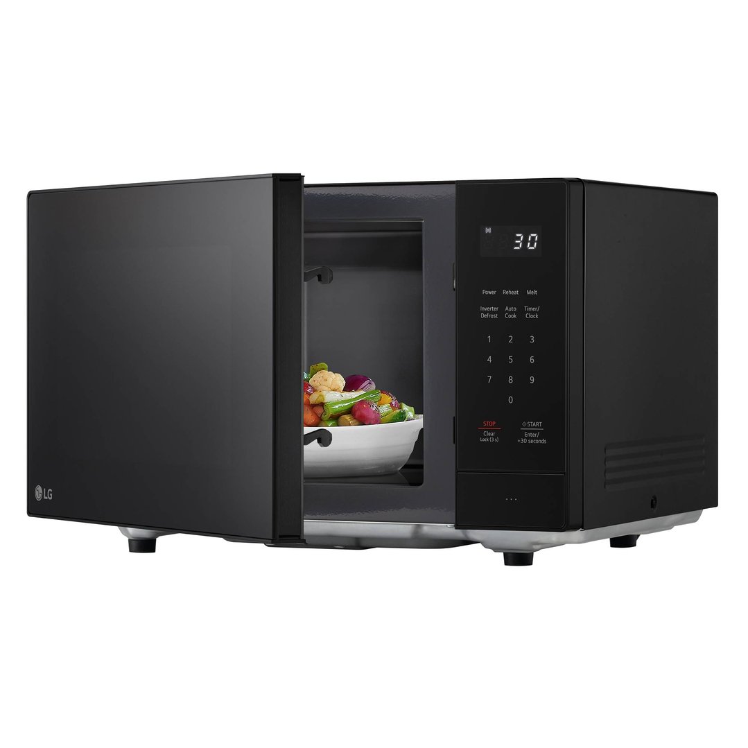 LG 32L, 1200W, Inverter Flatbed Microwave, Black MF3226PBS
