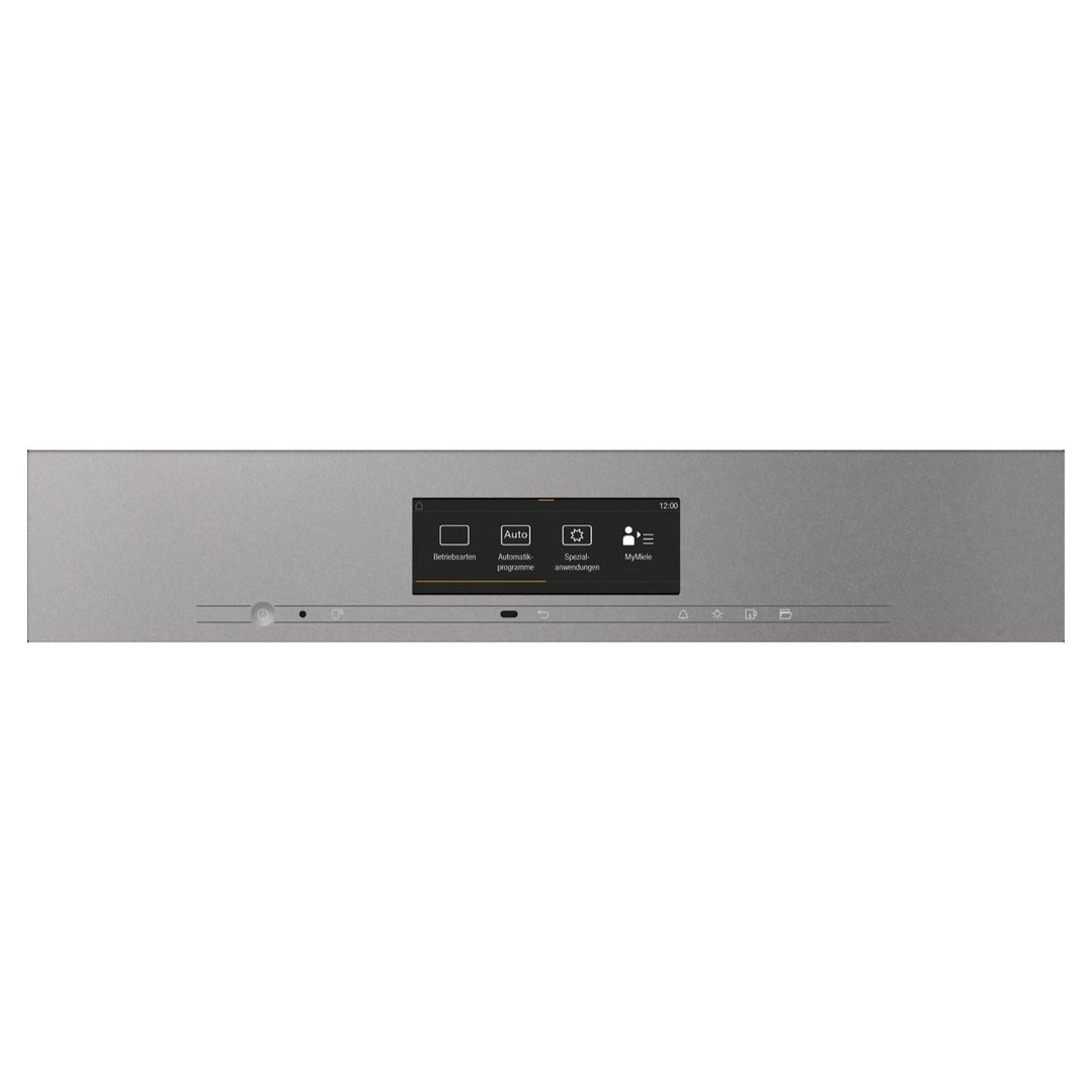 Miele 45cm Handleless Compact Combination Steam Oven with M Touch Display and HydroClean Graphite Grey DGC7840HCXPROGRGR