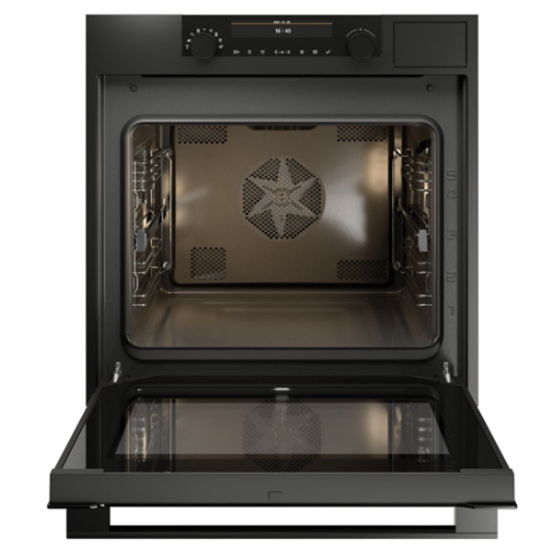 Asko 60cm BuiltIn Craft Oven with Full Steam Graphite Black OCS8687A1