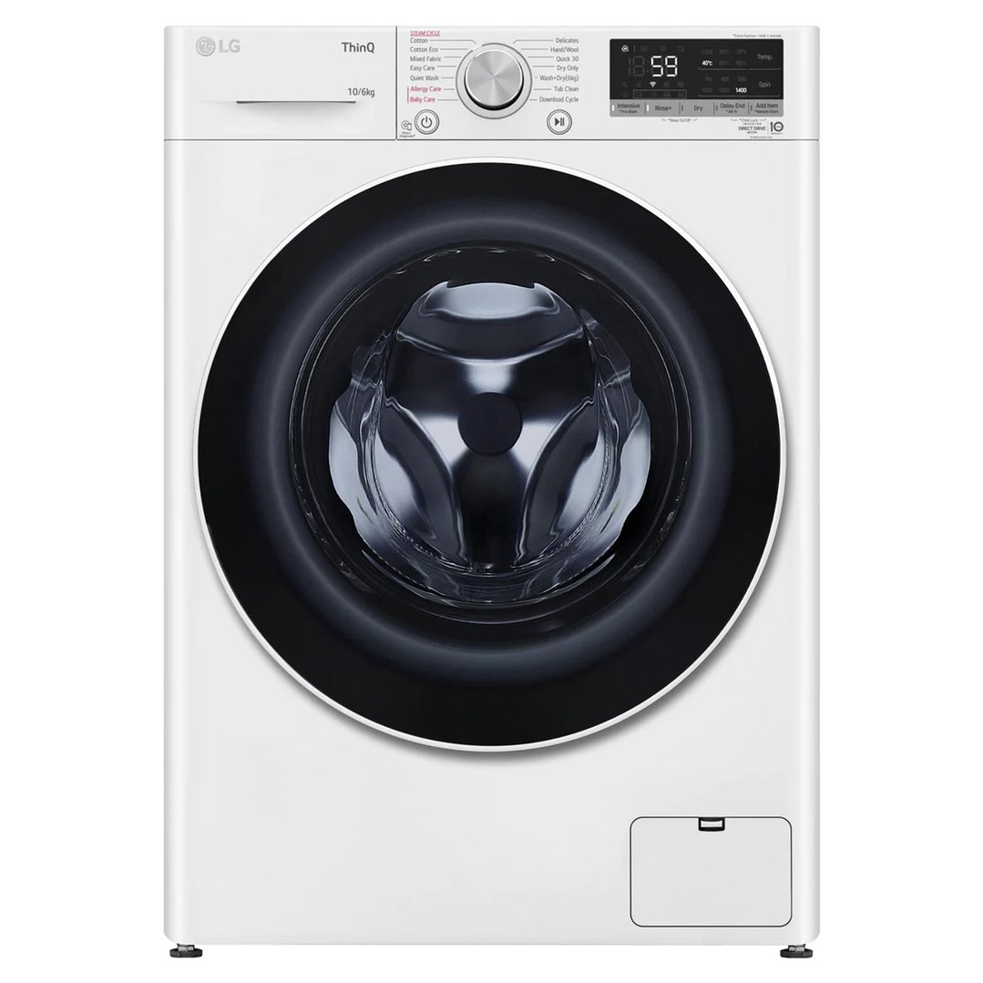 LG 10kg/6kg Series 5 Front Load Washer Dryer Combo WVC51410W Buy