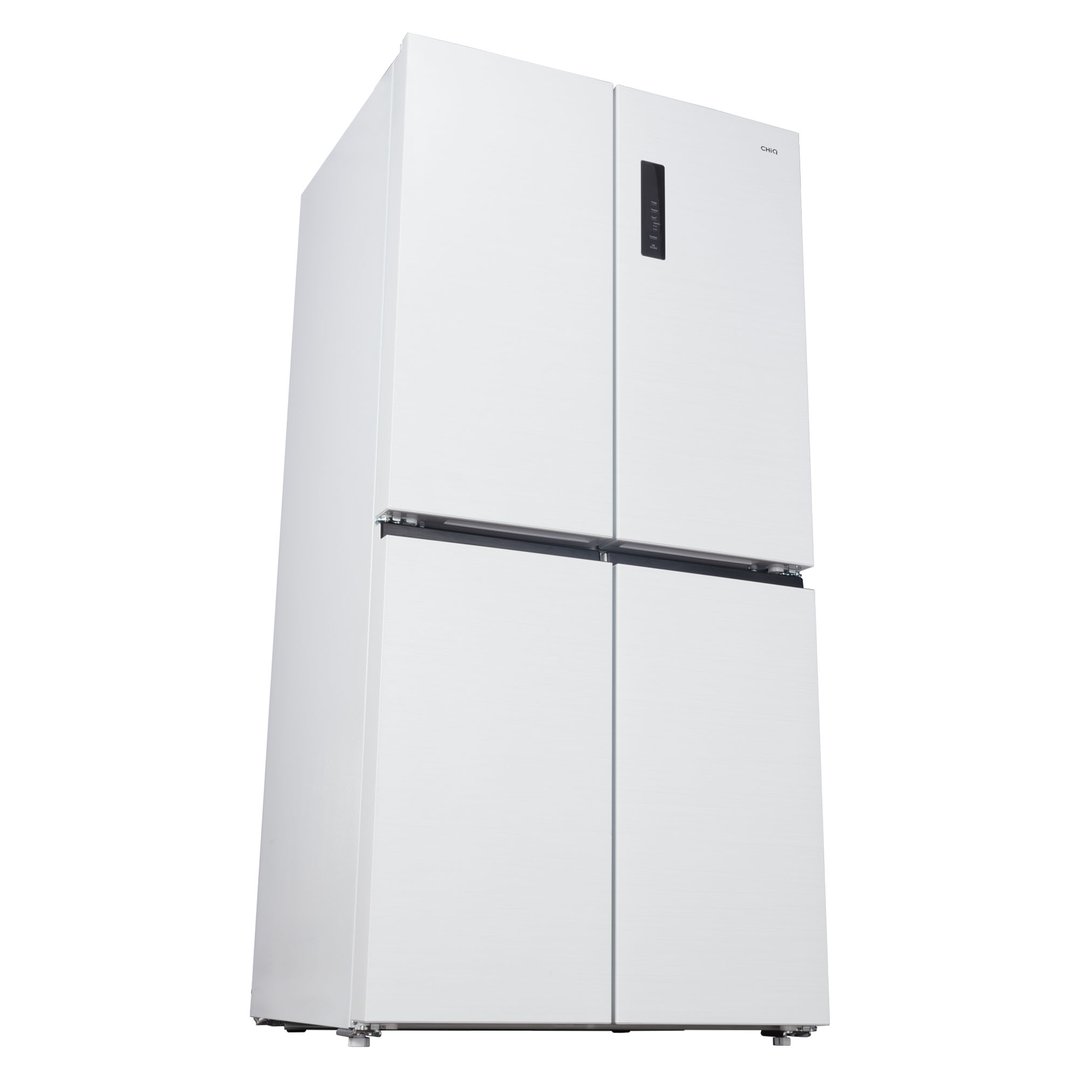 Chiq 503 Litres Quad Door Fridge White Steel CCD499NWS