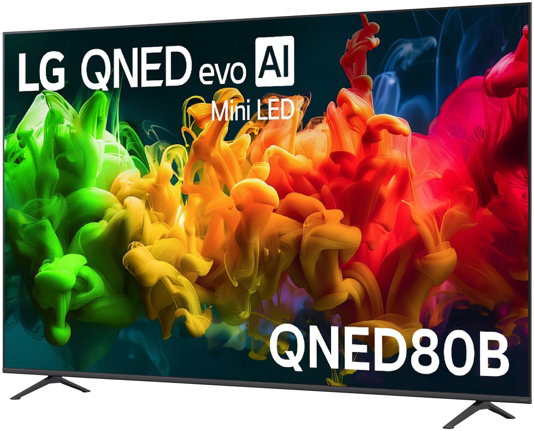 LG 85" QNED80B 4K AI Mini LED Smart TV 2026 85QNED80BSA