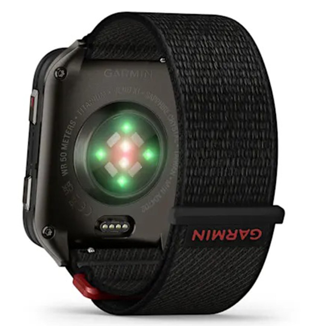 Garmin Venu® X1 Black with Slate Titanium Caseback 010-02980-04