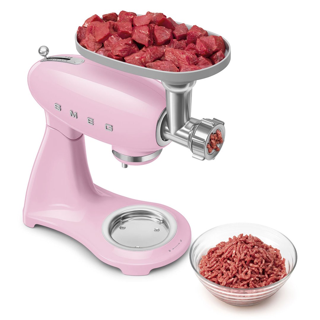 Smeg 50's Style Retro Stand Mixer - Pink SMF05PKAU