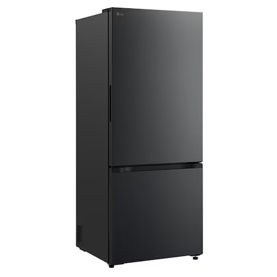 LG 436L Bottom Mount Fridge - Matte Black GB-B400MB