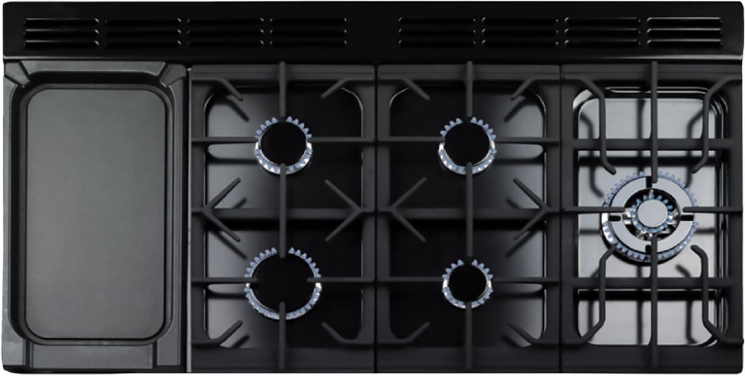 Falcon Nexus 110cm Dual Fuel Upright Cooker Black/Chrome NEX110DFBL/CH