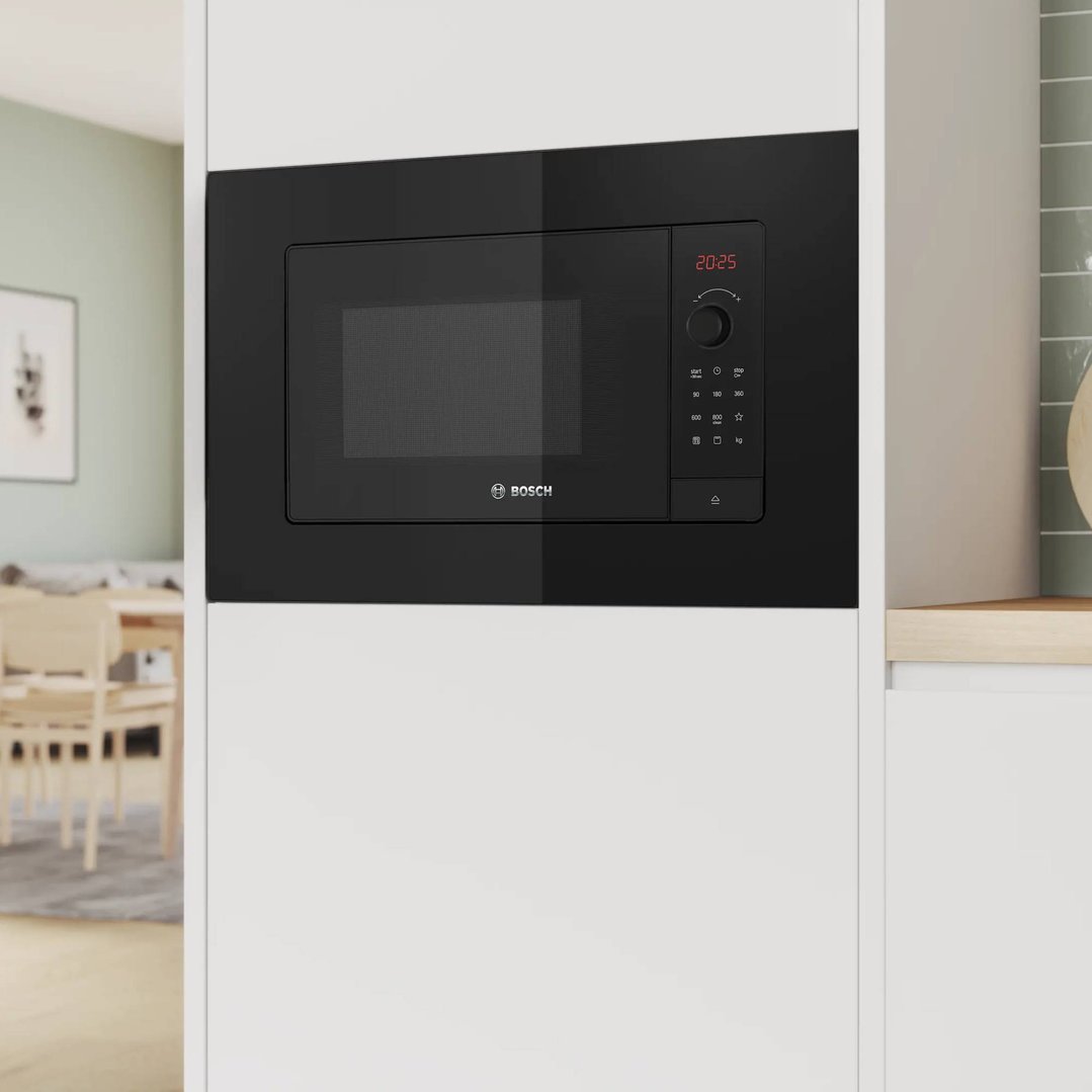 Bosch Series 2 Built-In Microwave Oven Black BEL653MB4A