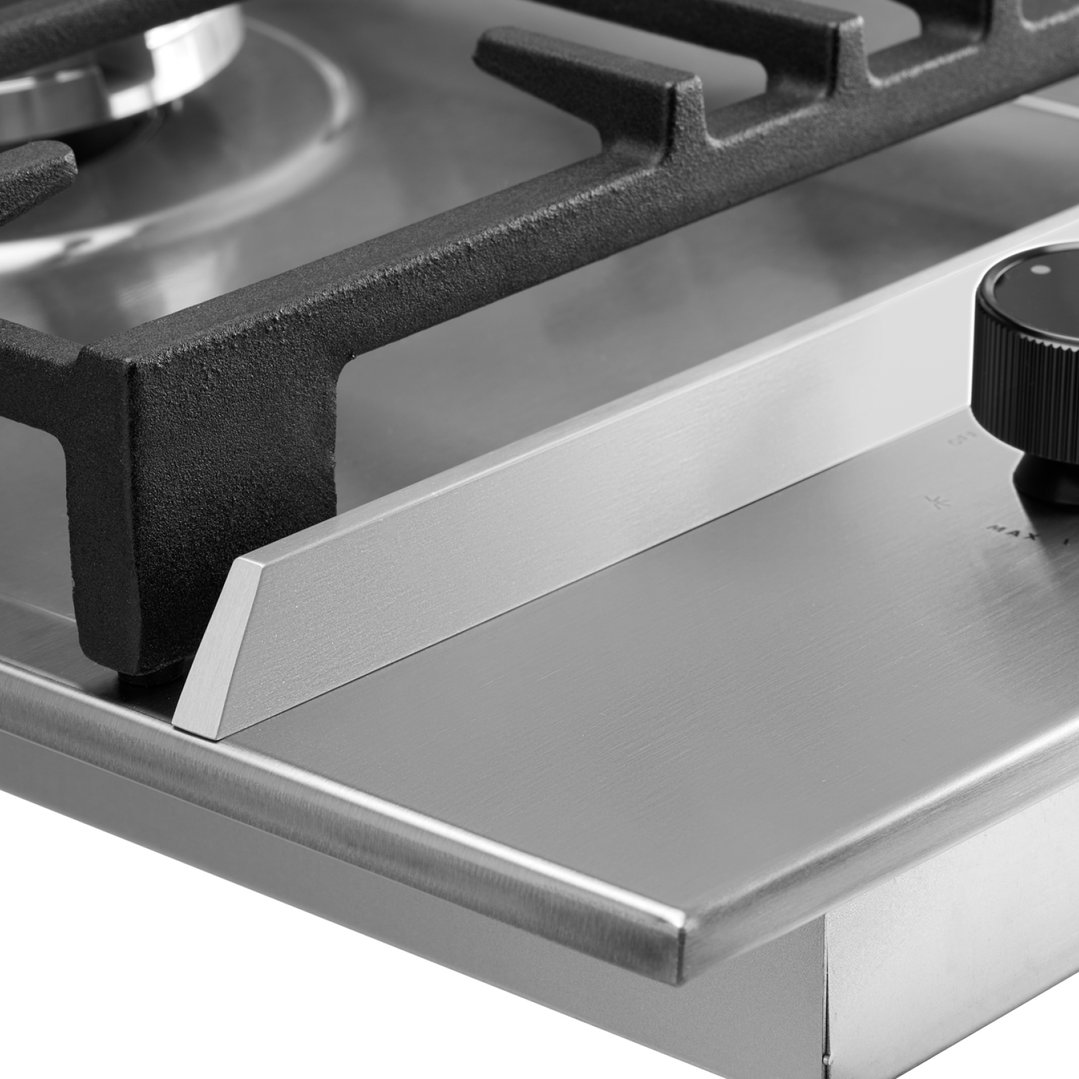 Omega 90cm Gas Cooktop - Stainless Steel. OCG905WX