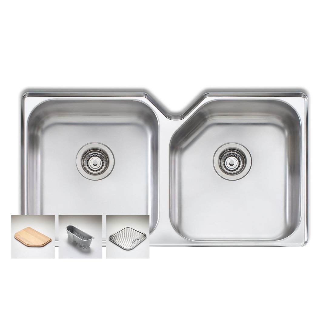 Oliveri Nu-Petite Main & 5-Side Bowl Undermount Sink NP63U