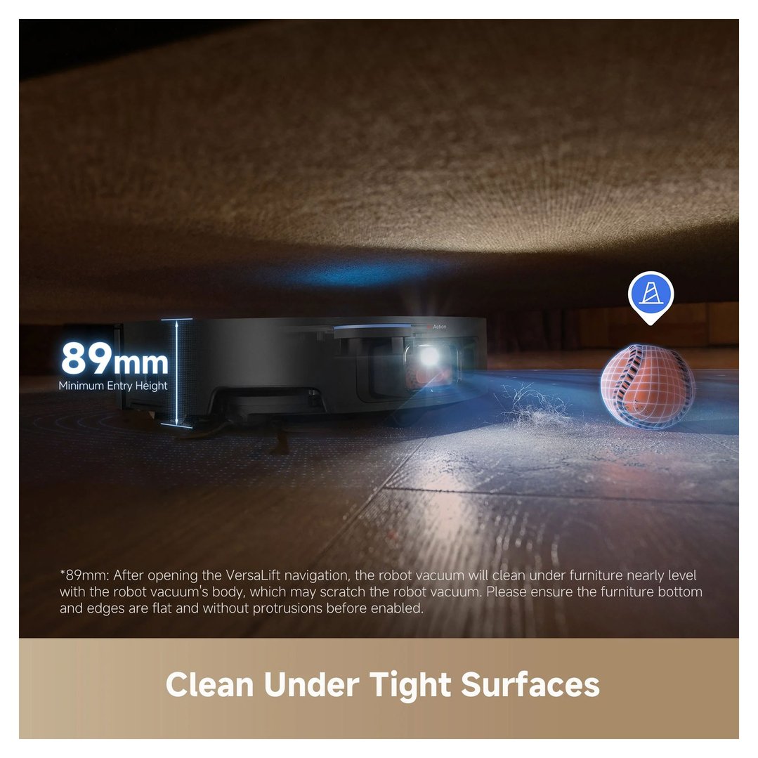 Dreame X50 Ultra Robot Vacuum and Mop with Auto-Empty and Mop Self-Cleaning Station DRE-X50U