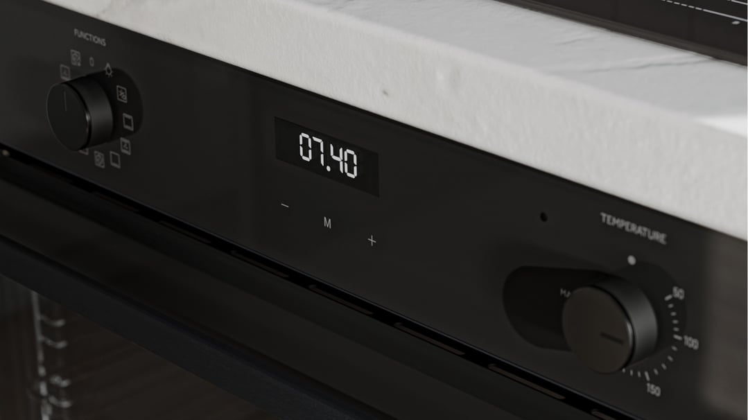 Haier 90cm 300 Series Built-in Oven, 11 Function HWO90S11EB3