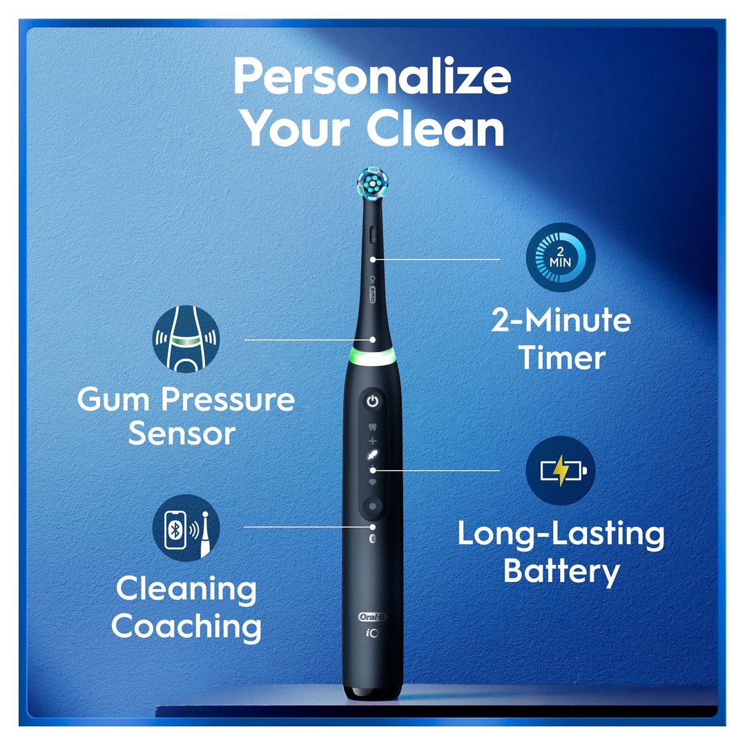 Oral-B iO Series 5 Electric Toothbrush - Black IO5BLACK