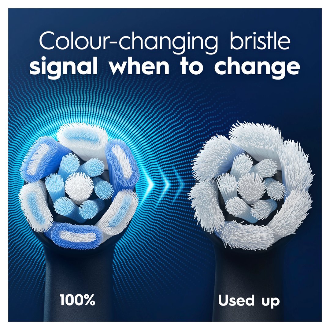 Oral-B iO Advanced Clean Brush Head Refills 8 Pack IOADVCLEAN8