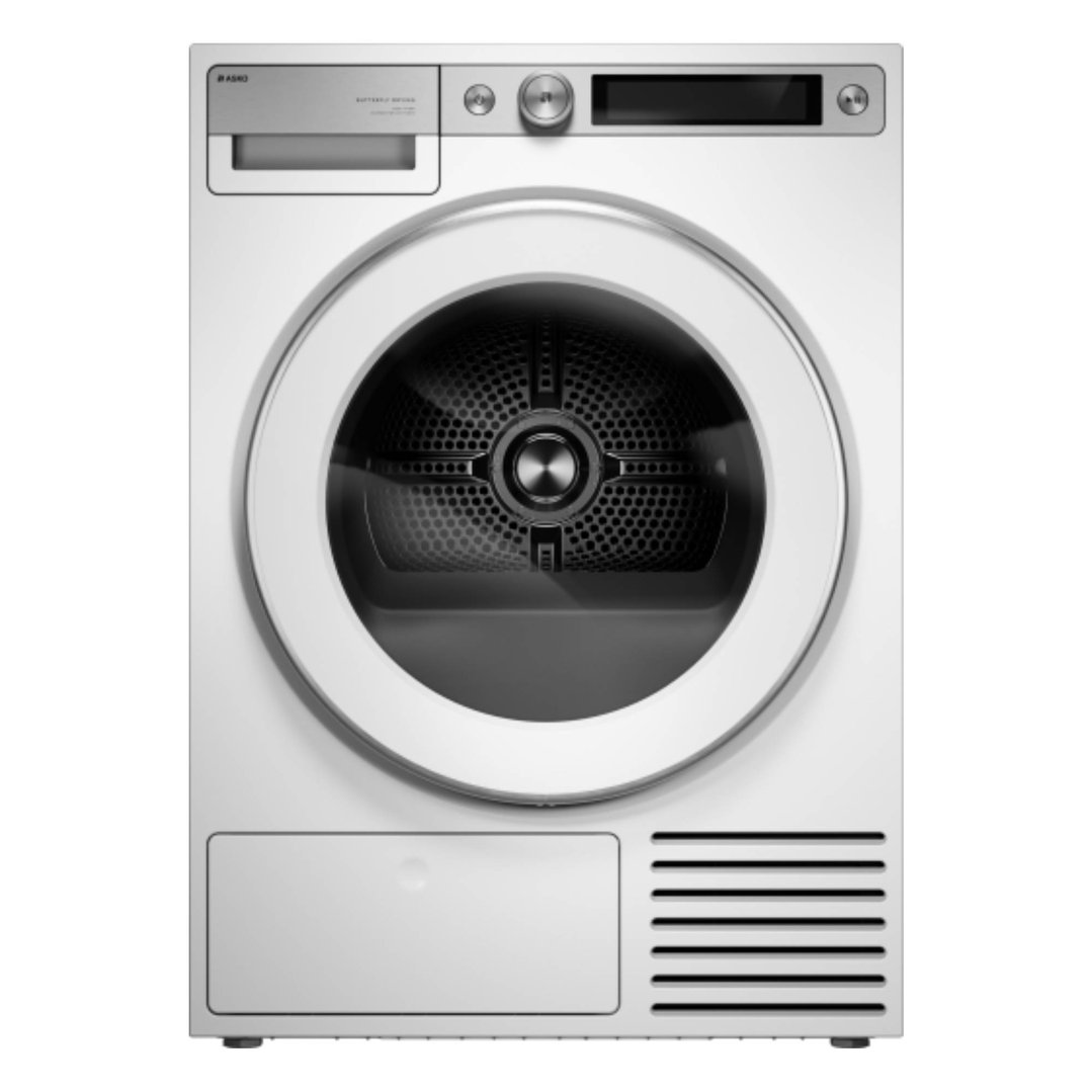 ASKO Style+ 9kg Heat Pump Dryer White T709HUW