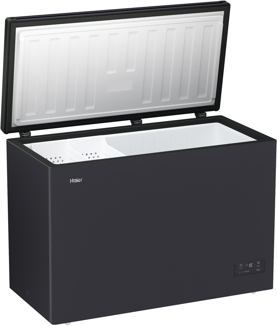 Haier 294L 500 Series Hybrid Frost Free Chest Freezer Grey HCF300FI