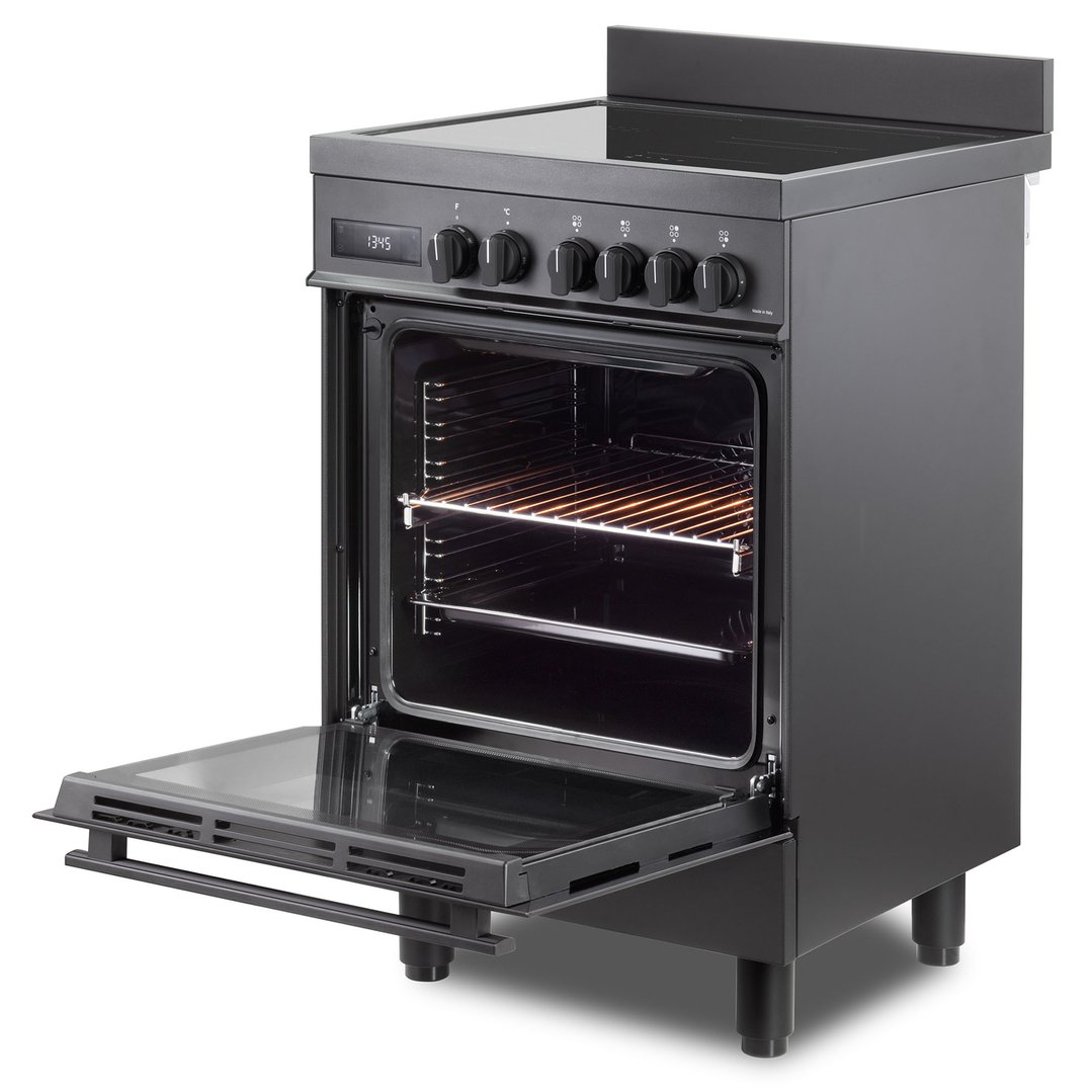 Delonghi 60cm Freestanding Deluxe Induction Cooker - Anthracite PRO66MALIN