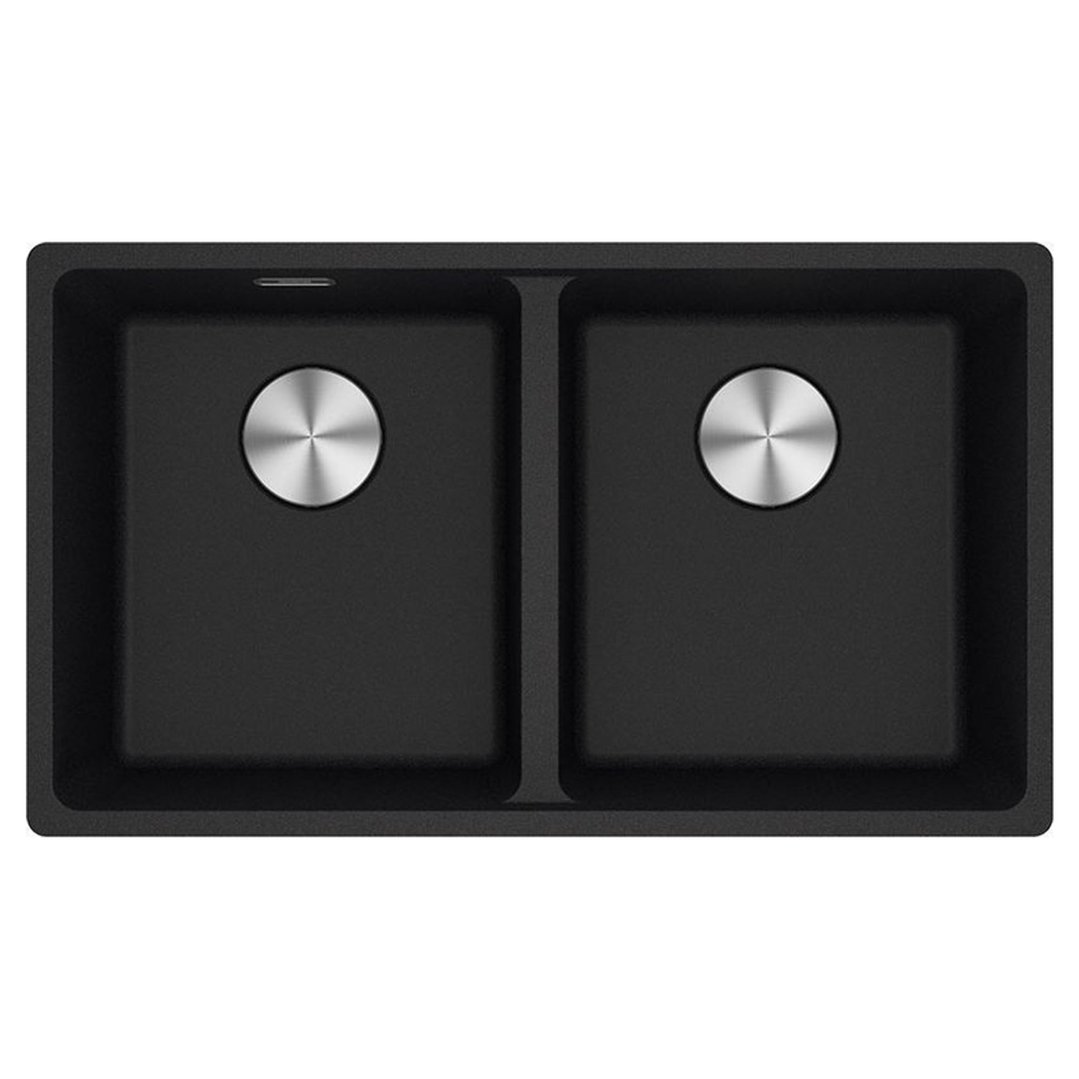 Franke Maris Double Bowl Sink 350/350mm Onyx MRG620/35-35FPCON