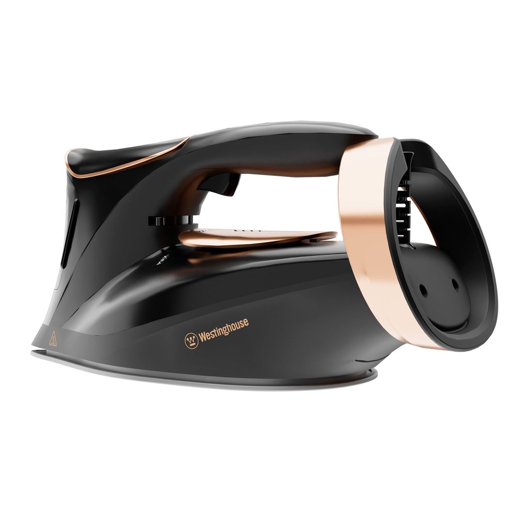 Westinghouse Premium Steam Iron 2200W 300ml Black & Gold WHIR10KG