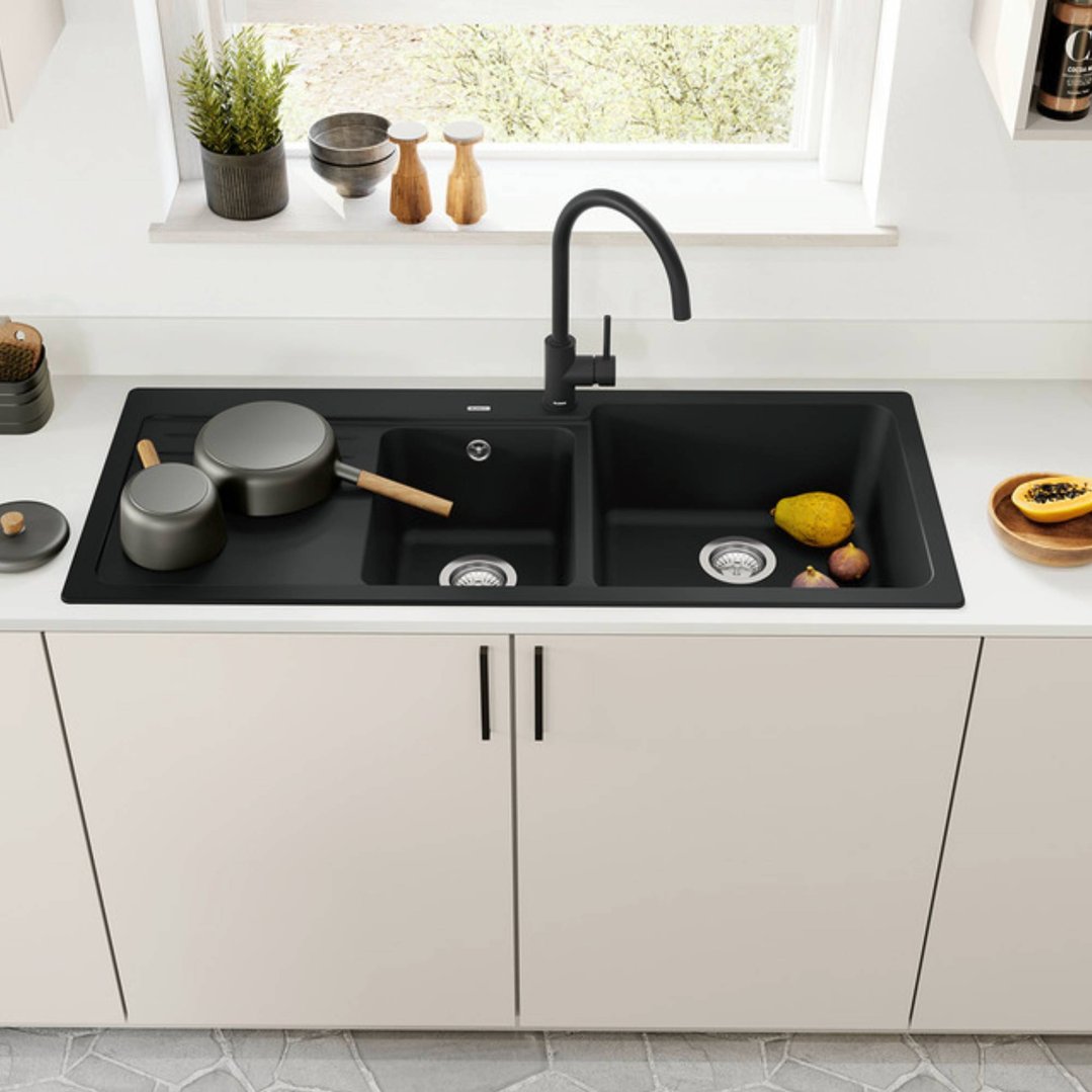 Blanco Single Lever Mixer Tap - Matte Black MIDAXLB