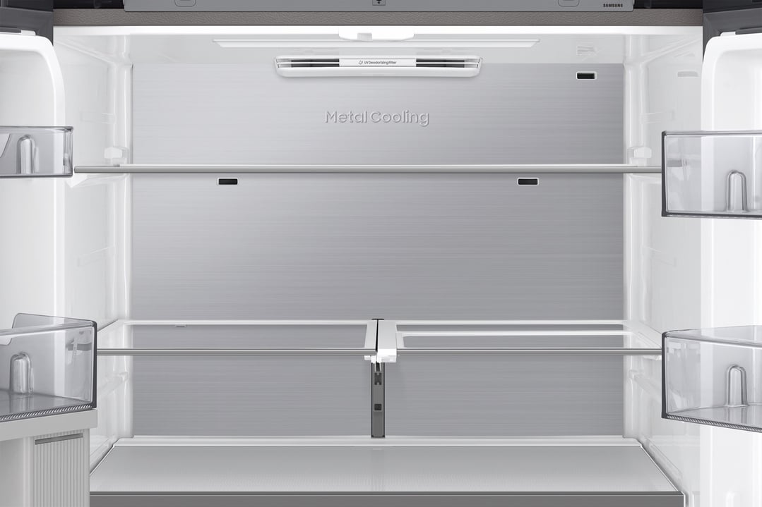 Samsung 809L Bespoke AI 4-Door French Door Refrigerator Family Hub+ SRF9900BFH