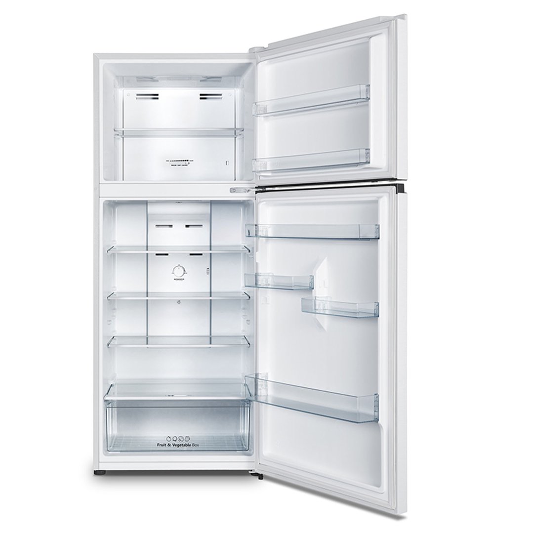 Hisense White 424L Top Mount Fridge HRTF424