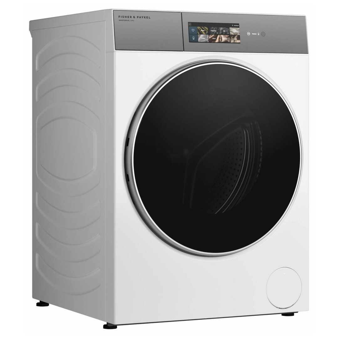 Fisher & Paykel 12kg Series 9 Contemporary Front Loader Washer - White WH1260T5