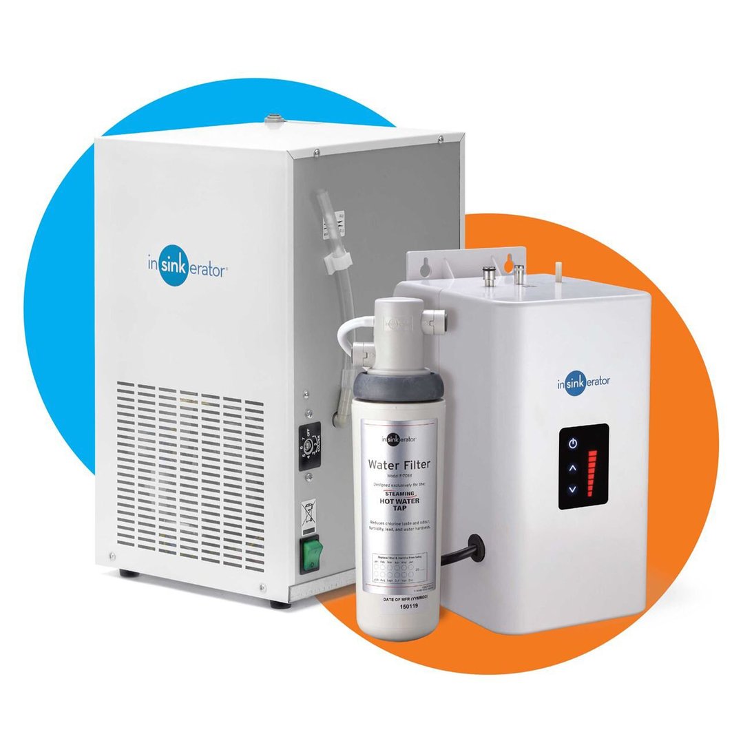 Insinkerator Multitap 4N1 Chilled J Shape Chrome 4005JC