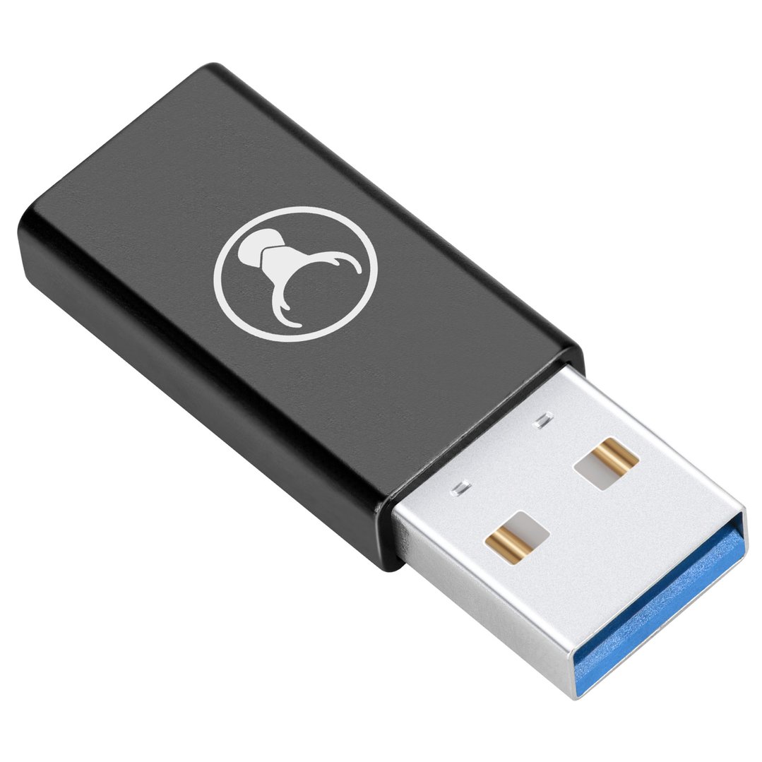 Bonelk USB-A to USB-C 3.0 Adapter Black ELK-80061-R