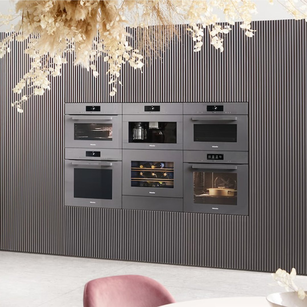 Miele 45cm 3in1 Speed Oven and Microwave Combination with Crisp Function Graphite Grey H7840BMGRGR