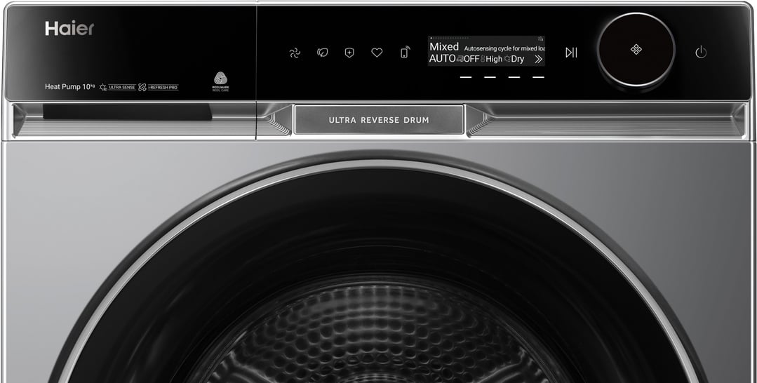 Haier 10kg Series 600 Dark Onyx Heat Pump Dryer HDHP10PXB1